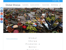 Tablet Screenshot of globalsherpa.org